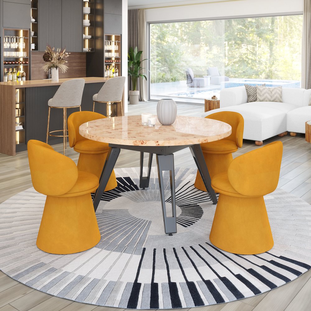 Burl 2 in 1 Table Natural