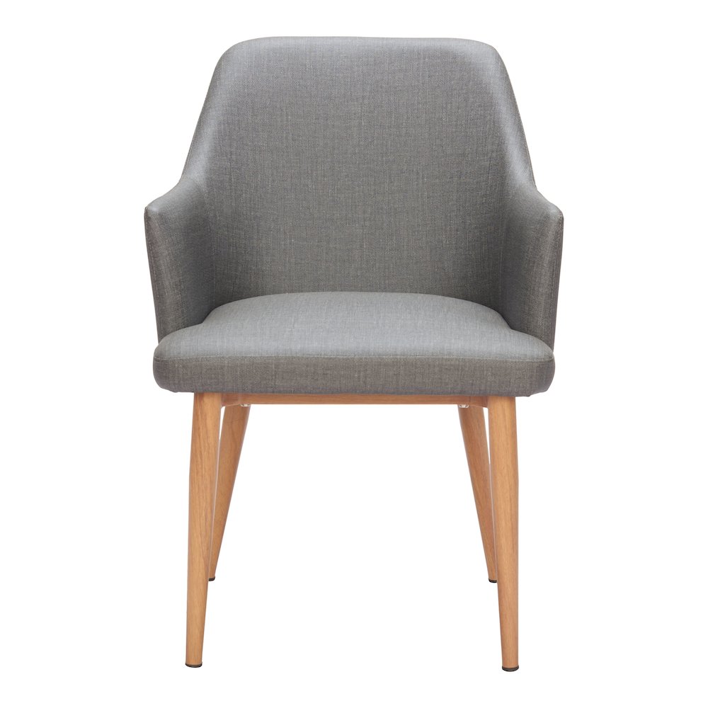Wisom Dining Chair (Set of 2) Gray