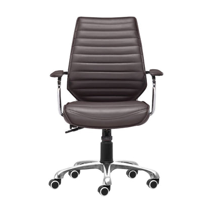 Enterprise Low Back Office Chair Espresso