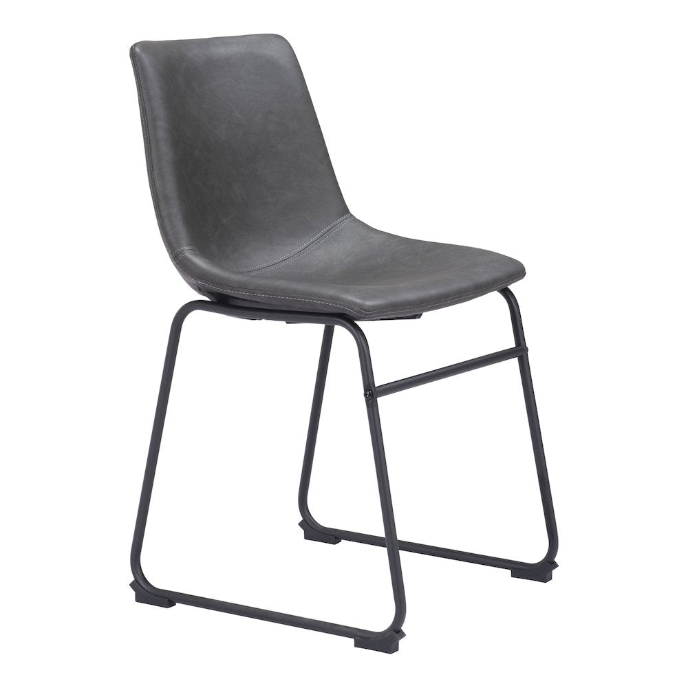 Smart Dining Chair (Set of 2) Charcoal