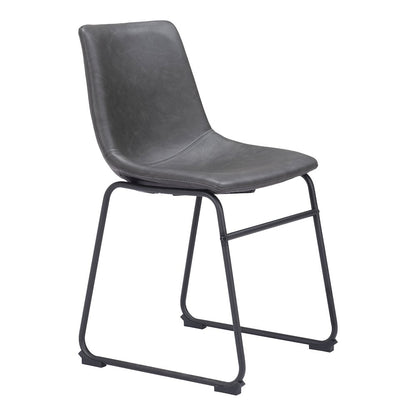 Smart Dining Chair (Set of 2) Charcoal