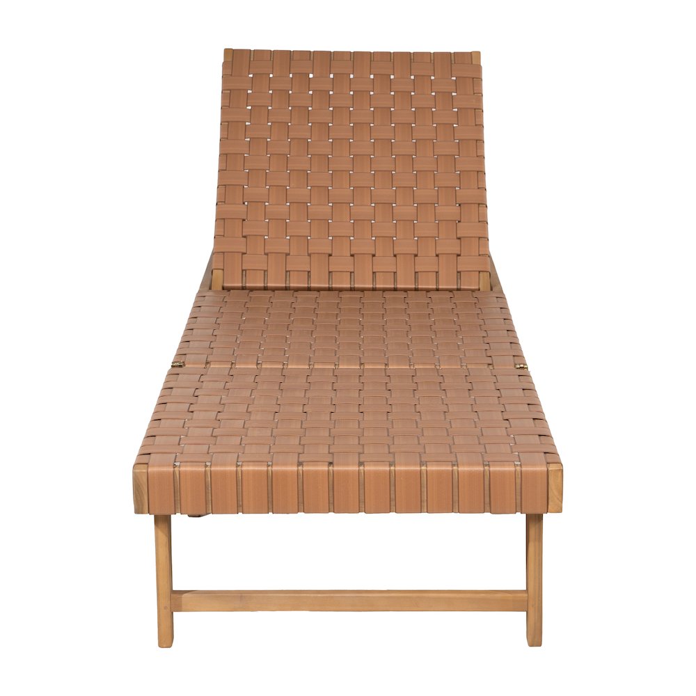 Breath Chaise Lounge Brown