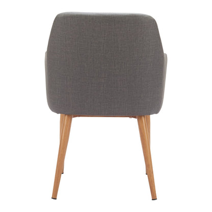 Wisom Dining Chair (Set of 2) Gray
