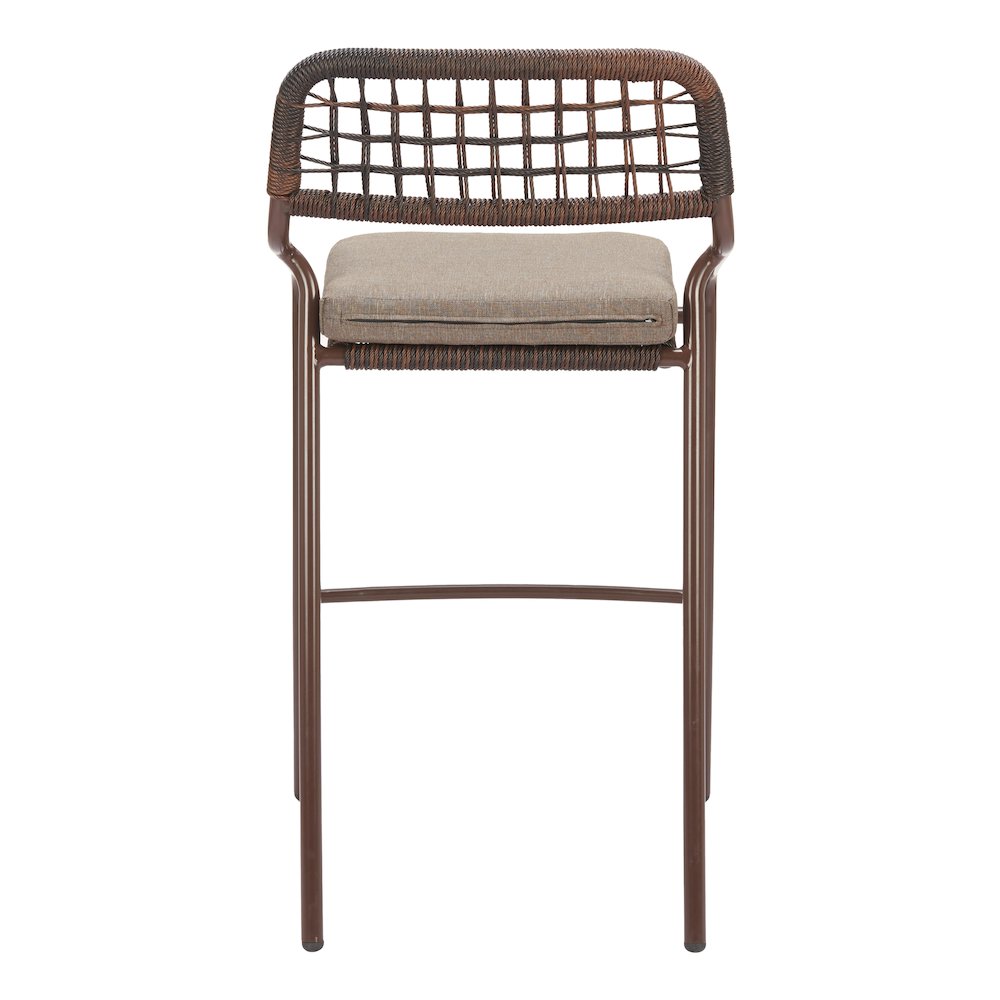 Rio Barstool (Set of 2) Brown