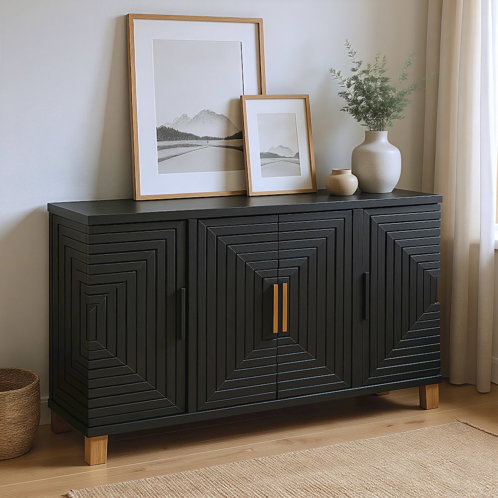 Trazo Cabinet Black