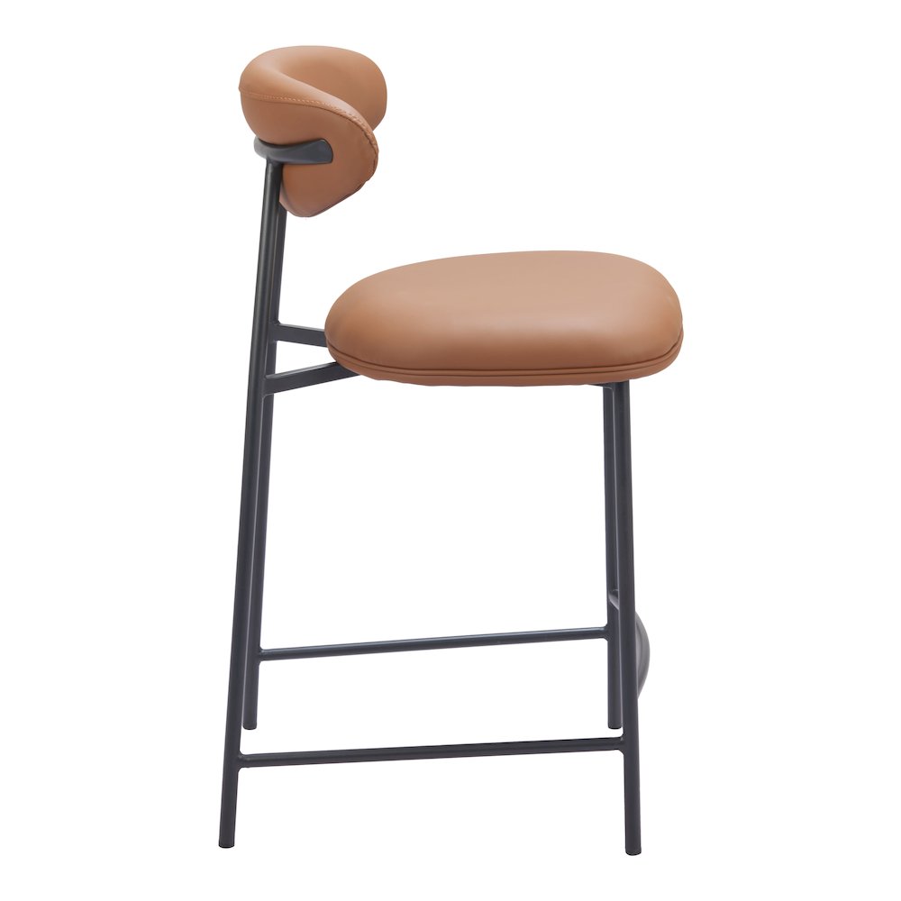 Rorun Counter Stool (Set of 2) Brown