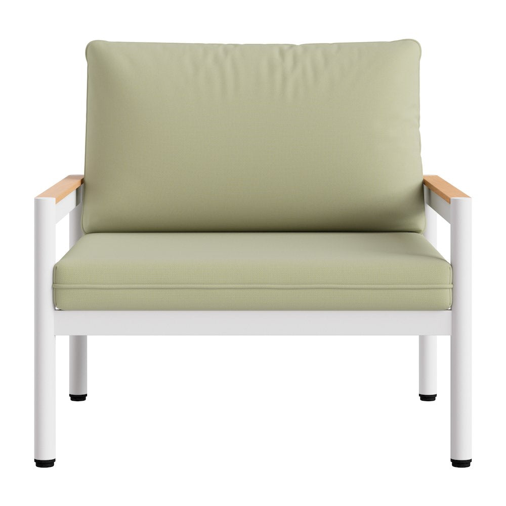 Lychee Armchair Green