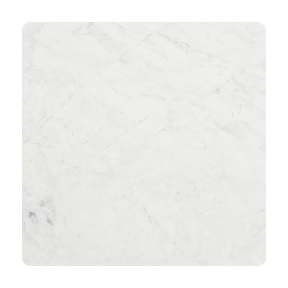 Fiora Side Table White & Black
