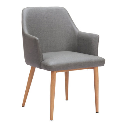 Wisom Dining Chair (Set of 2) Gray