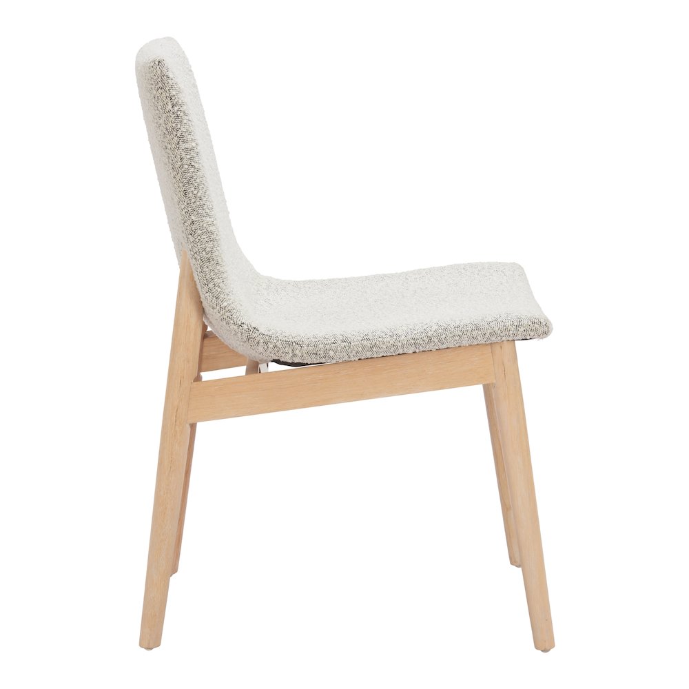 Raha Dining Chair (Set of 2) Gray & Whitewashed