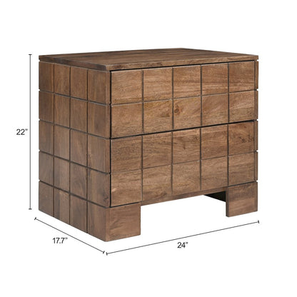 Modo Nightstand Walnut