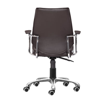 Enterprise Low Back Office Chair Espresso