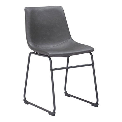 Smart Dining Chair (Set of 2) Charcoal