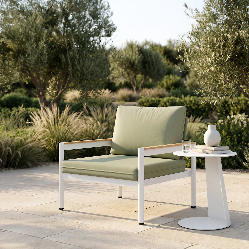 Lychee Armchair Green