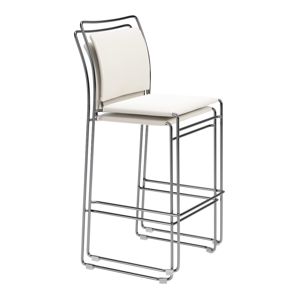 Verbena Barstool (Set of 2) Cream