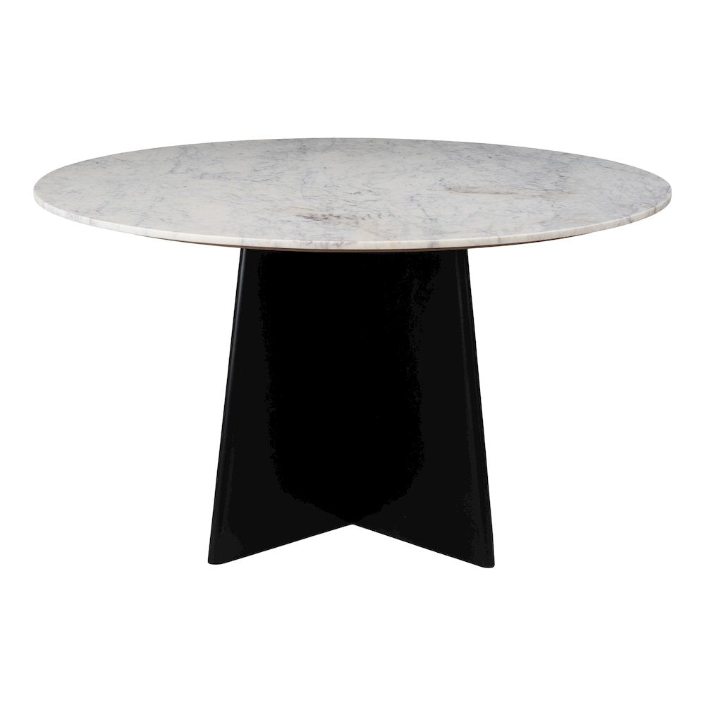 Strela Dining Table White & Black