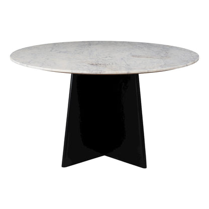 Strela Dining Table White & Black