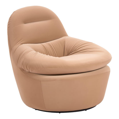 Reva Swivel Chair Tan