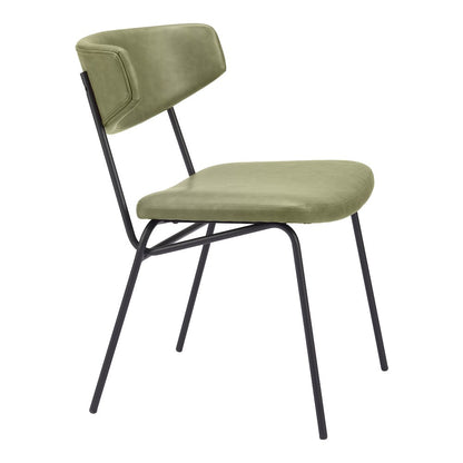 Charon Dining Chair (Set of 2) Green