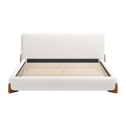 Baris King Bed Ivory
