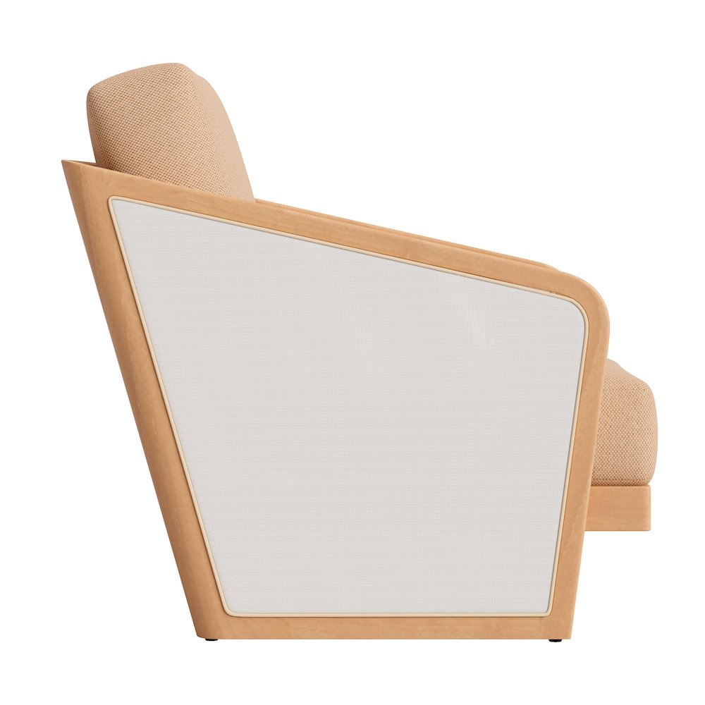 Sakina Lounge Chair Brown