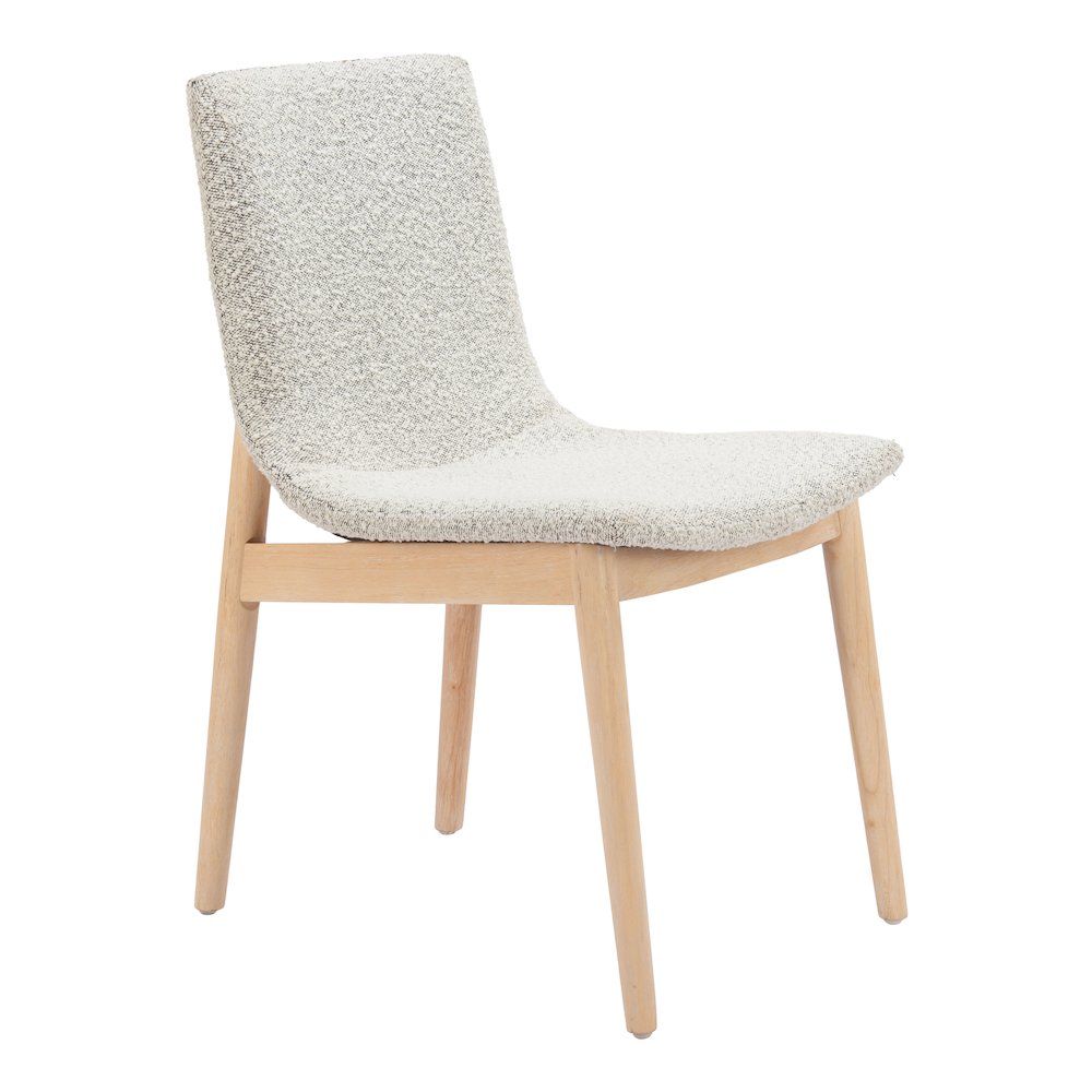 Raha Dining Chair (Set of 2) Gray & Whitewashed