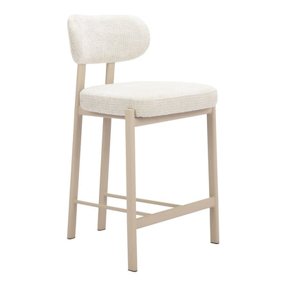 Aurea Counter Stool (Set of 2) Light Gray