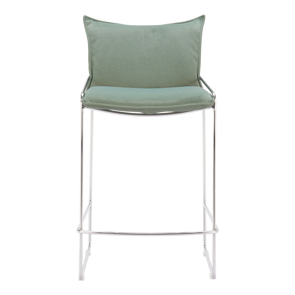 Pola Counter Stool Green