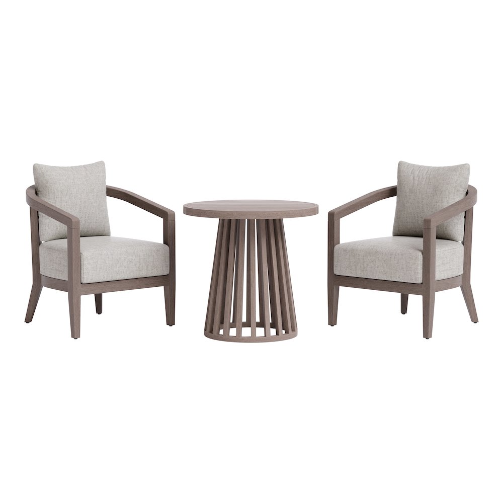 Viola Patio Seating Set Brown