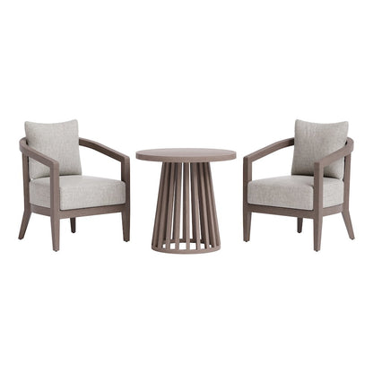 Viola Patio Seating Set Brown