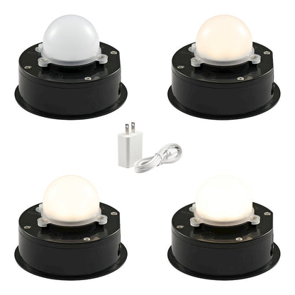 Lumika Solar Table Lamp Beige