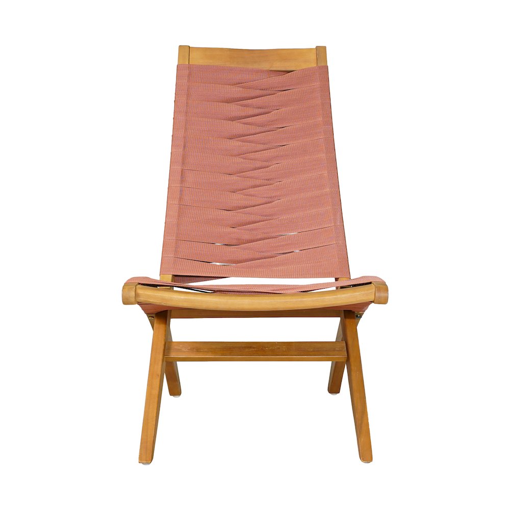 Rova Lounge Chair Terracotta