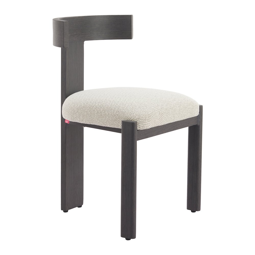 Tiana Dining Chair Black & Beige
