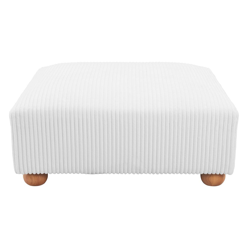 Tayte Ottoman White