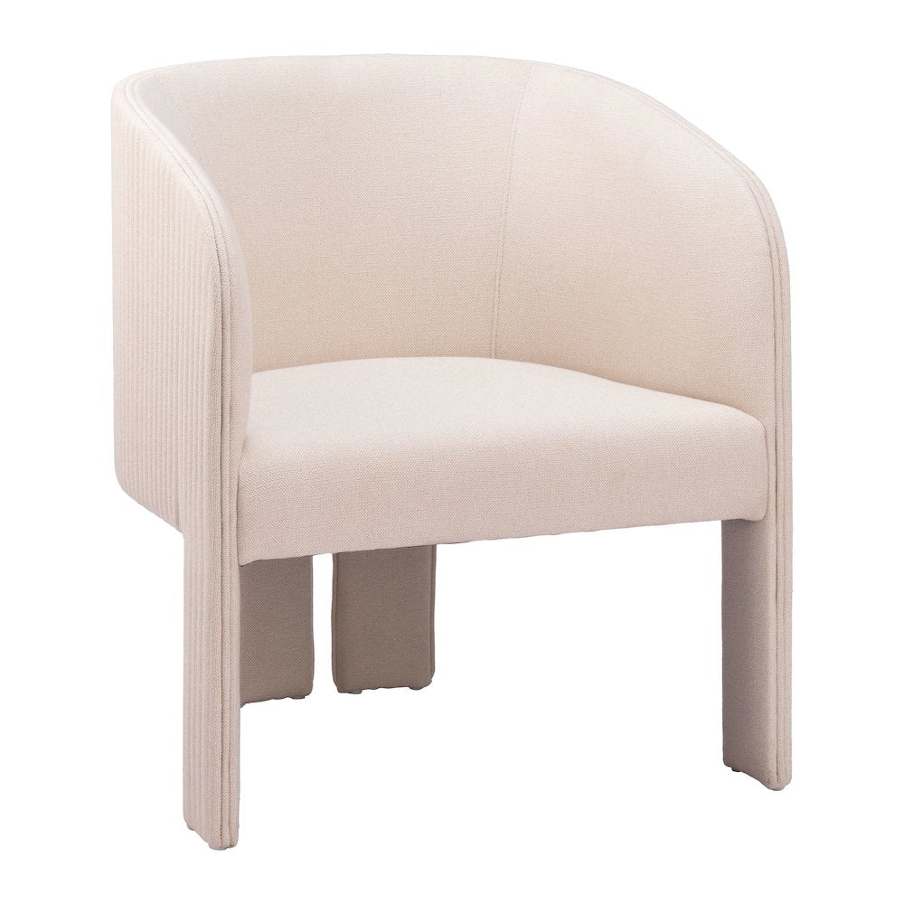 Hull Accent Chair Beige