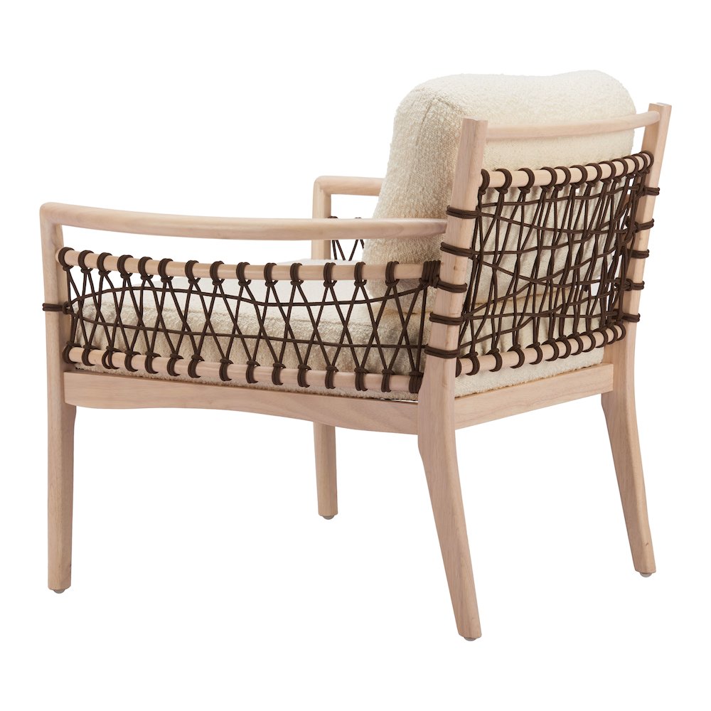 Wezly Accent Chair Ivory
