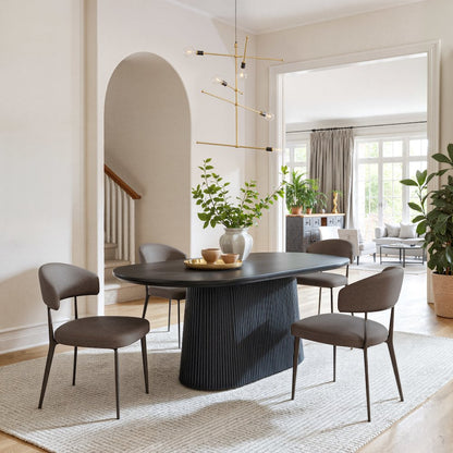 Sulco Dining Table Black