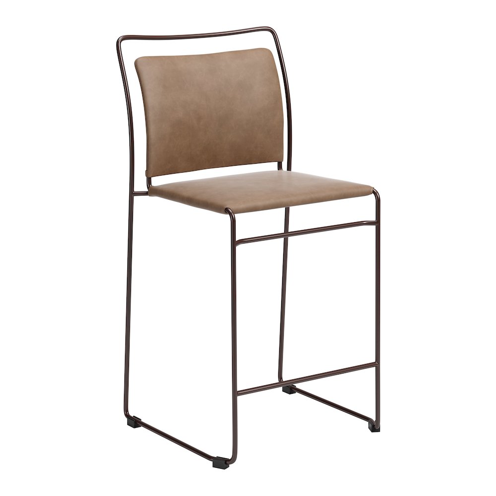 Verbena Counter Stool (Set of 2) Brown
