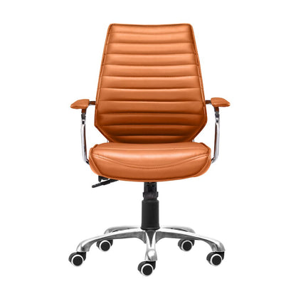 Enterprise Low Back Office Chair Terracotta