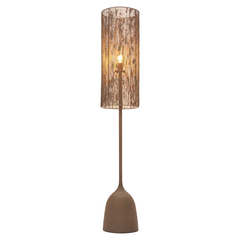 Buff Floor Lamp Taupe