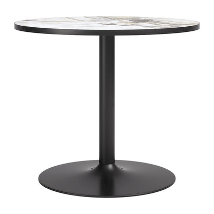 Batu Dining Table Gray & Black
