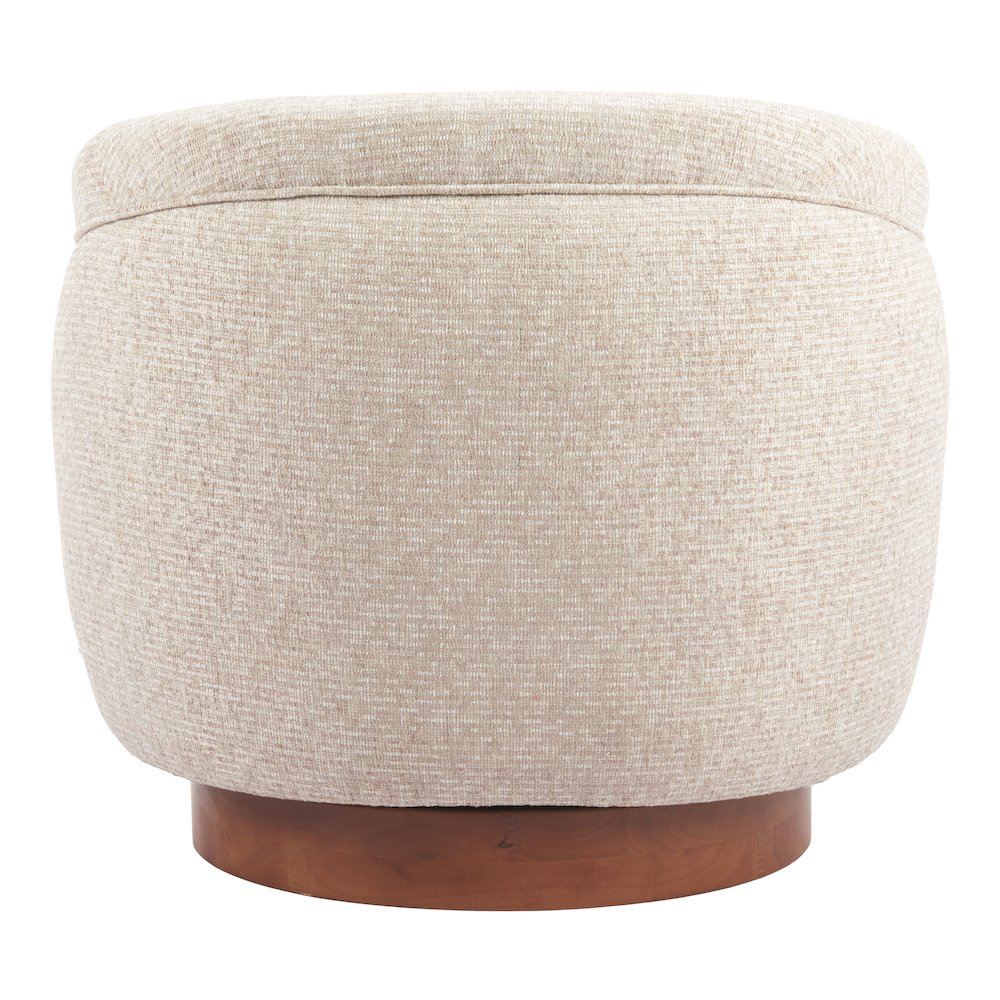 Vinta Swivel Chair Beige