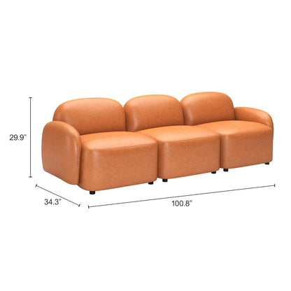 Cleo Modular Sofa Brown