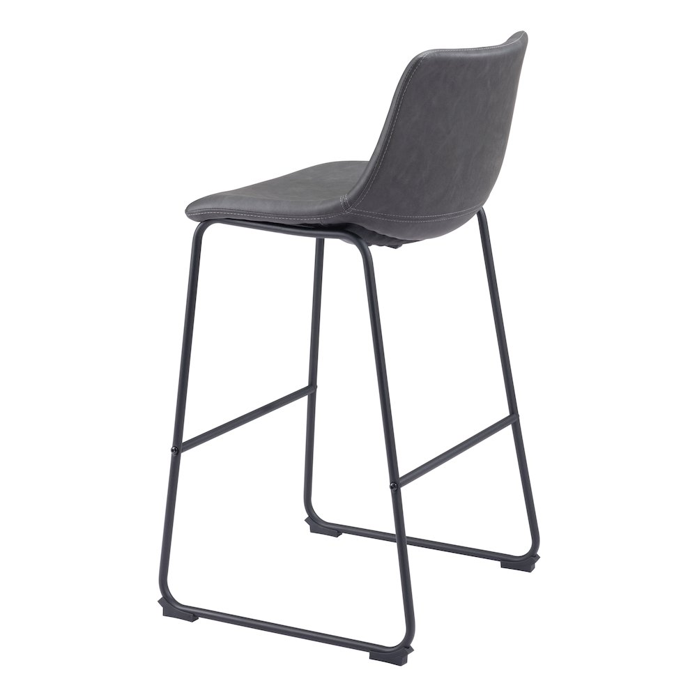 Smart Barstool (Set of 2) Charcoal