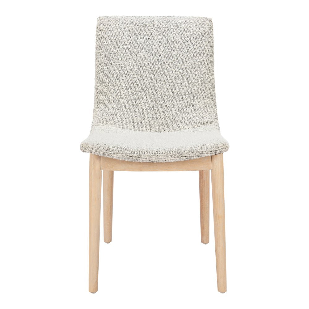 Raha Dining Chair (Set of 2) Gray & Whitewashed