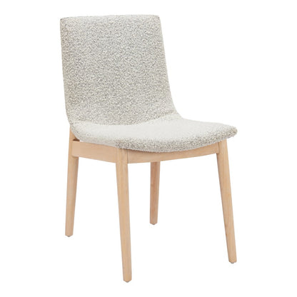 Raha Dining Chair (Set of 2) Gray & Whitewashed