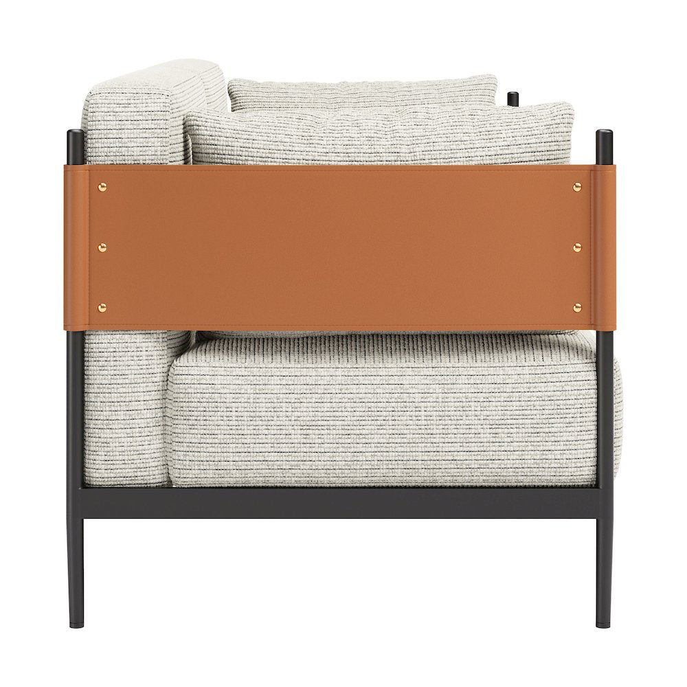 Stirbe Loveseat Gray