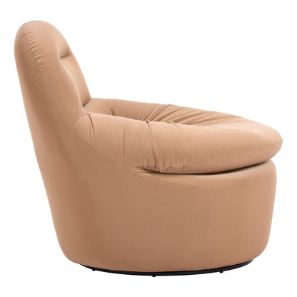 Reva Swivel Chair Tan