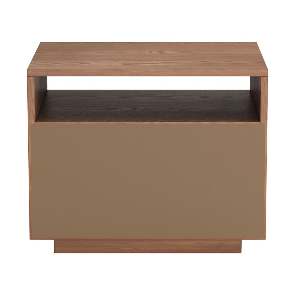 Slit Nightstand Walnut