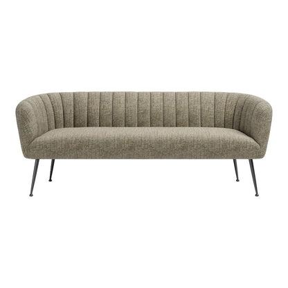 Deco Sofa Green Tweed
